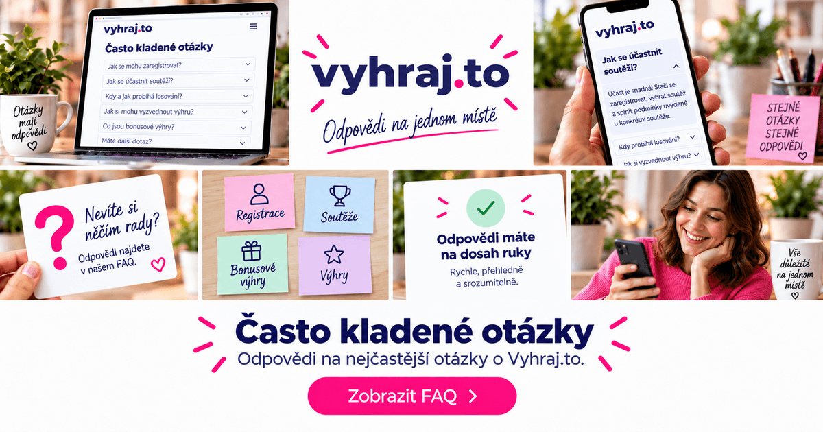 Často kladené otázky na Vyhraj.to