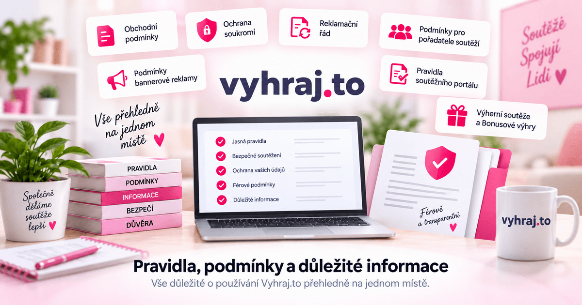 Pravidla a podmínky Vyhraj.to